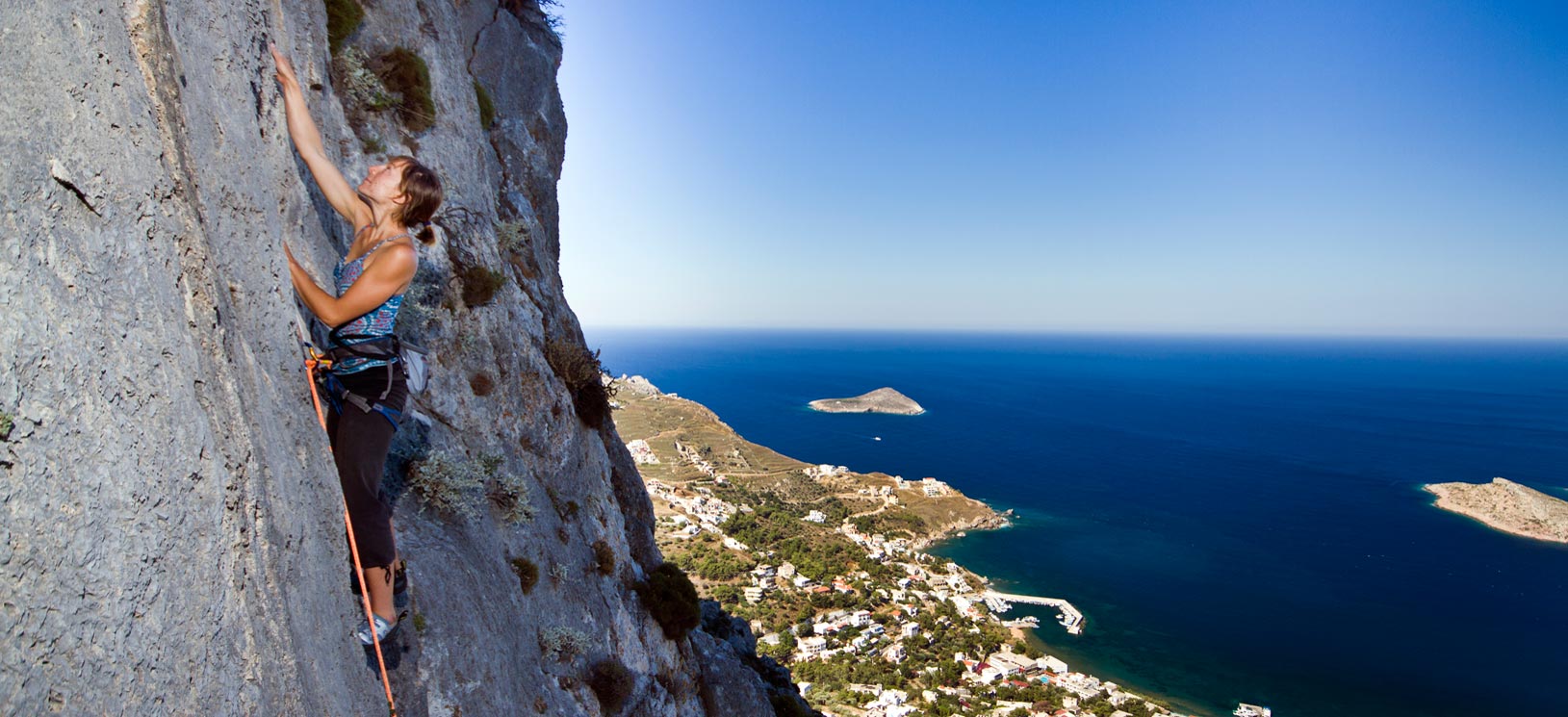 Kalymnos Climbing Guide 5 days courses, private coaching, multipitch