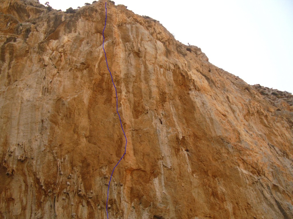 Attitude F7c+ Kalymnos new routes Yanis sector