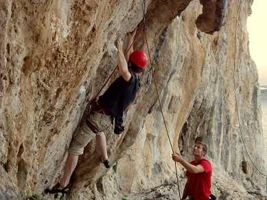 Kalymnos climbing courses 5 days to reach 7a &more!