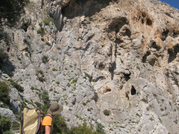 Climb in Telendos Inspiration sector