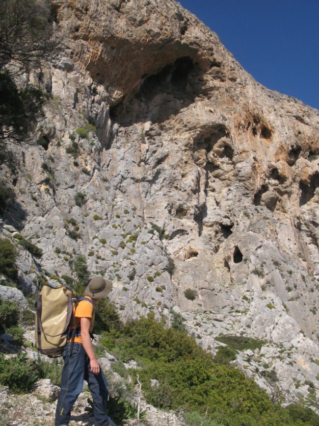 Climb in Telendos Inspiration sector