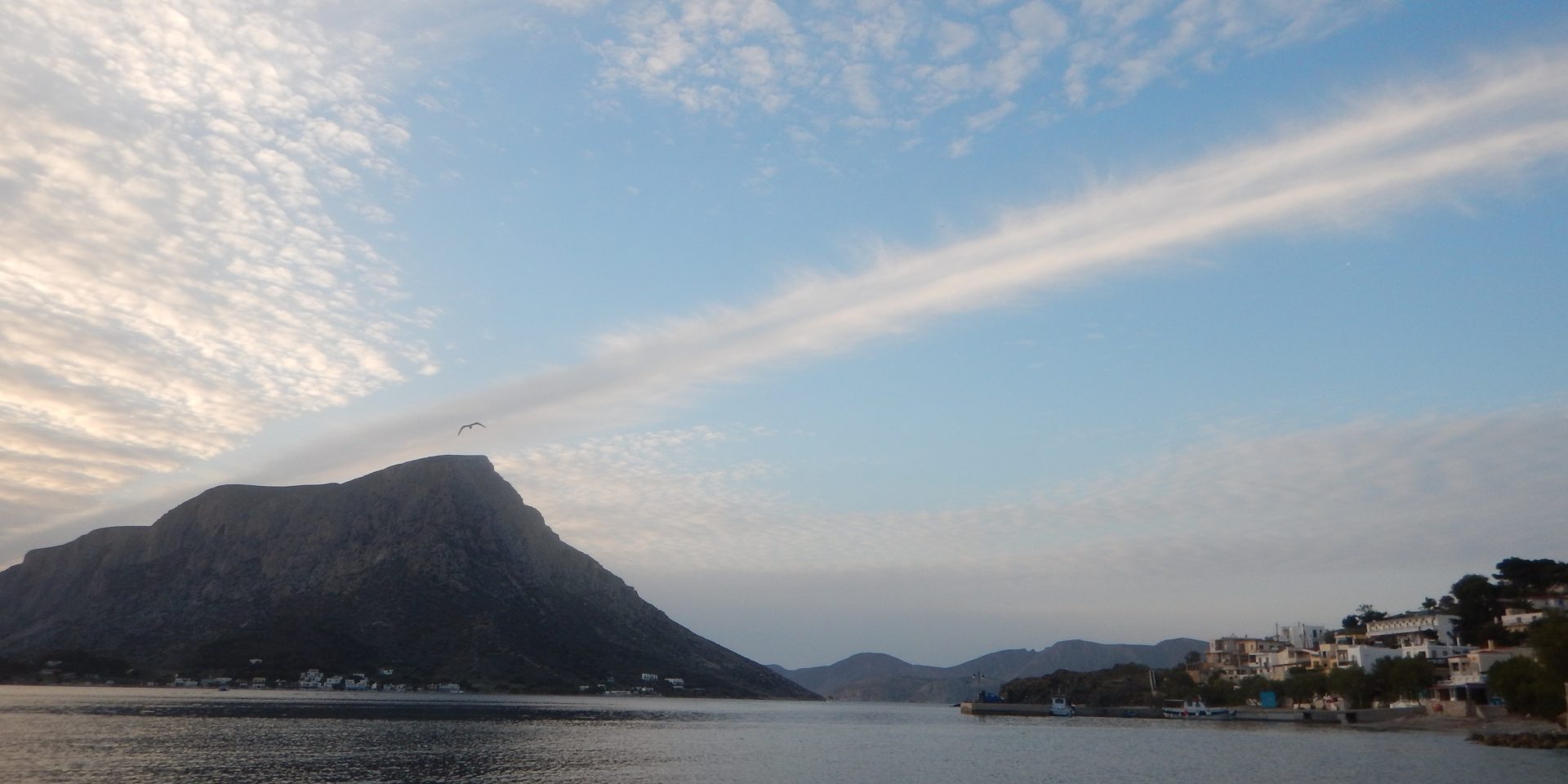 Amazing Sky above Telendos island