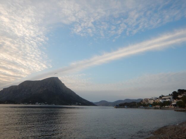 Amazing Sky above Telendos island