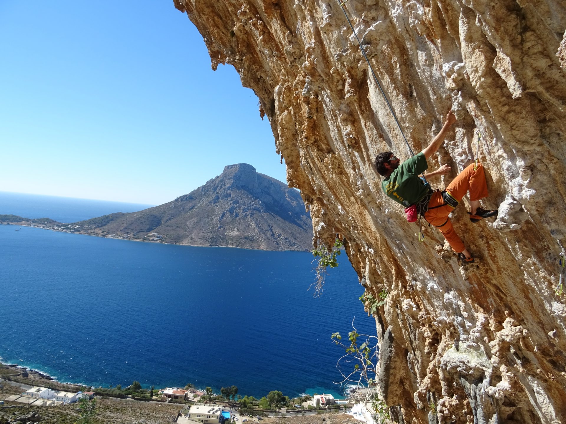 Stage escalde à Kalymnos 5 jours pour atteindre 7a et plus!