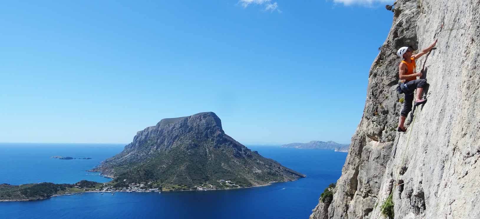 Kalymnos Climbing Guide 5 days courses, private coaching, multipitch