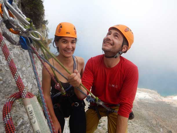 Multi-Pitch Climbing course Kalymnos Greece